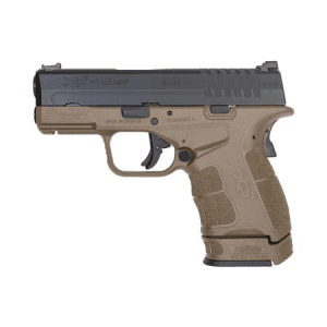 Springfield XDS Mod.2 3.3 Single Stack 45 ACP Pistol with Fiber Optic Sight and Two Tone FDE/Black Finish
