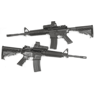 Bushmaster XM15-E2S 223/5.56mm Police Trade Rifles with EOTech Holographic Sight