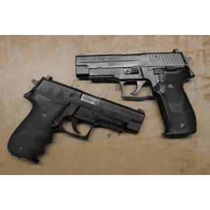 Sig Sauer P226 9mm DA/SA Police Trade-In Pistols with Rail (Fair Condition)