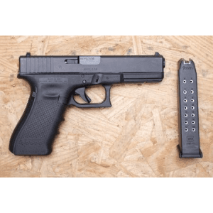 Glock Model 17 Gen4 9mm Police Trade-In Pistol with Accessory Rail