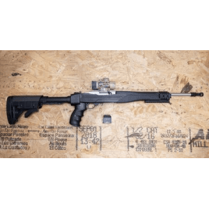 Ruger 10/22 I-TAC 22LR Police Trade-In Rifle w/Stainless Barrel, Red Dot Sight, Folding Stock
