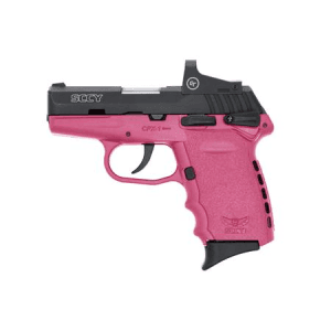 SCCY CPX-1 9mm Pistol with Pink Frame and Red Dot