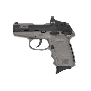 SCCY CPX-1 9mm Pistol with Sniper Gray Frame and Red Dot
