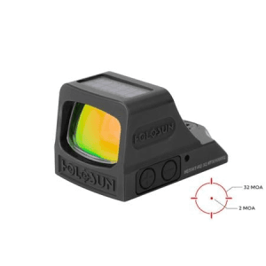 Holosun HE508T-RD X2 Open Reflex Sight, 2 MOA