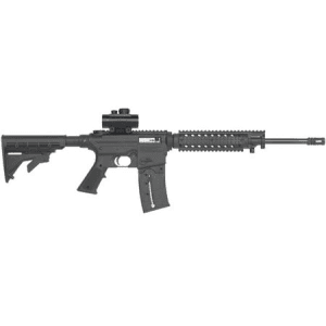 Mossberg CBC 715T Tactical 22LR Semi-Automatic Flat Top Rifle with Red Dot