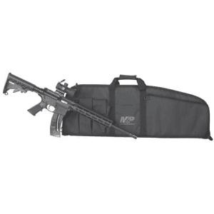 Smith & Wesson MP15-22 Sport 22LR Rimfire Rifle w/ Red/Green Dot Optic and Duty Series Gun Case