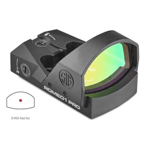 Sig Sauer ROMEO1PRO 1x30mm 6 MOA Red Dot Sight