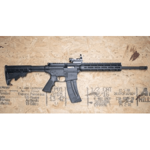 Smith & Wesson MP15-22 22 LR Police Trade-In Rifle with Red Dot Optic