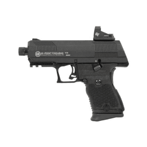 Hi Point YC9 9mm Black Optic Ready Pistol with Threaded Barrel and Crimson Trace Red Dot Optic