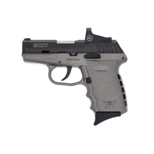 SCCY CPX-2 9mm Pistol with Gray Frame and Red Dot