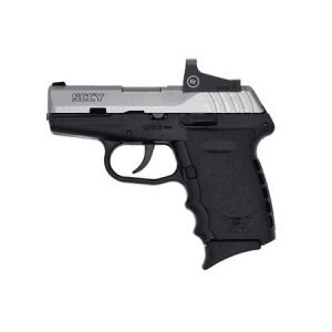 SCCY CPX-2 9mm Pistol with Black Frame/Stainless Slide and Red Dot