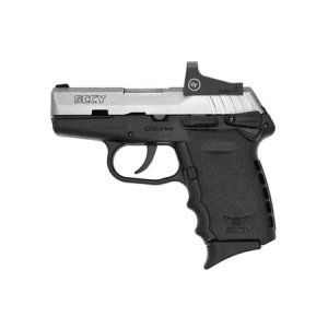 SCCY CPX-1 9mm Pistol with Black Frame/Stainless Slide and Red Dot