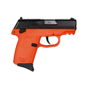 SCCY CPX-1 Gen3 9mm Optic Ready Pistol with Orange Polymer Frame and Black Slide