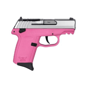 SCCY CPX-1 Gen3 9mm Optic Ready Pistol with Pink Polymer Frame and Stainless Slide