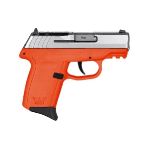 SCCY CPX-2 Gen3 9mm Optic Ready Pistol with Orange Frame and Stainless Slide
