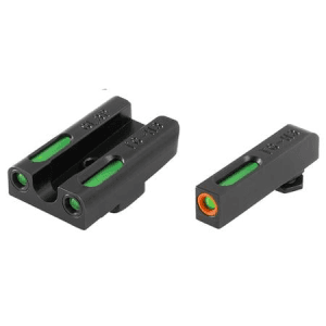 Truglo TFX Pro Tritium/Fiber-Optic Day/Night Sights for Glock 42/43