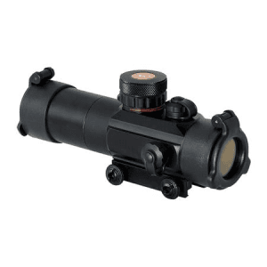Truglo Tactical Matte Black 1x 30mm 3 MOA Red/Green Illuminated Dot Reticle