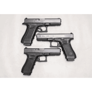 Glock 22 Gen4 40SW Police Trade-in Pistols with Front Accessory Rail (Fair Condition)