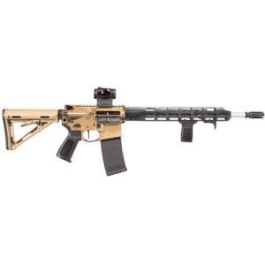 Sig Sauer M400 Tread Snakebite Coil 5.56 NATO Rifle with Tan Stock and ROMEO5 Red Dot Sight
