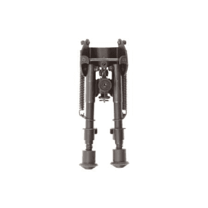 Allen Bozeman Rifle Bipod Black Aluminum w/Sling Swivel Stud Mount