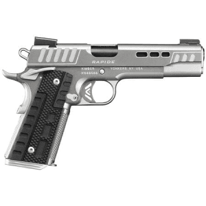 Kimber Rapide Frost 10mm Stainless Steel 1911 with Match Grade Barrel and Tru-Glo Sight