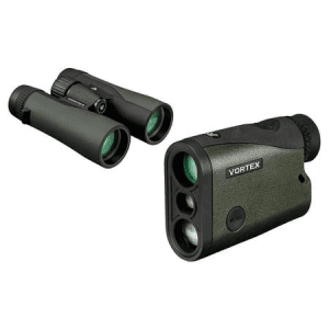 Vortex Crossfire HD 10x42mm Binoculars/1400 Rangefinder Combo