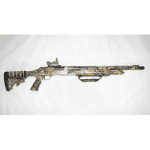Mossberg 500 12-Gauge Police Trade-In Pump-Action Shotgun with Sight Mark Red Dot