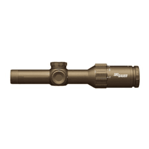 Sig Sauer TANGO6T 1-6x24mm, 30mm, SFP, FL-6 Hellfire Illum Reticle