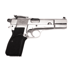 FN Belgium HI Power 9mm Police Trade-In (REAR SIGHT LOOSE)