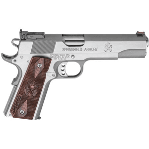 Springfield 1911 Range Officer 45ACP Stainless Steel with Adjustable Target Sight