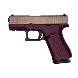 Glock 43X MOS 9mm Optic Ready Pistol with Happy Hour Cerakote Finish