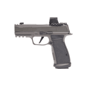 Sig Sauer P365-AXG Legion 9mm Pistol with ROMEOX Compact Red Dot Legion Gray Cerakote Finish