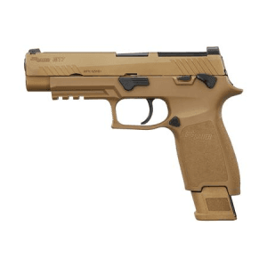 Sig Sauer M17 9mm Full-Size Optic Ready Pistol with Coyote PVD Finish