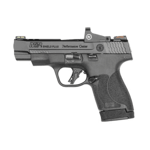 Smith & Wesson MP9 Shield Plus 9mm Performance Center Ported Pistol with Crimson Trace Red Dot (Law Enforcement/Military Only)