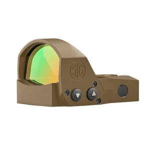 Sig Sauer Romeo1 Pro 1x30mm 6 MOA Flat Dark Earth Red Dot Sight (LE) (Law Enforcement/Military Only)
