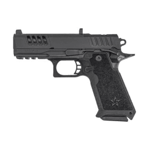 Staccato HD P4 Duty Premium 9mm 2011 Optic Ready Pistol with Trijicon Night Sights and 3 Magazines (Glock Mag Compatible)