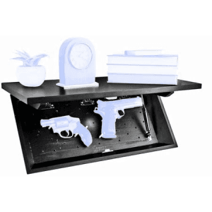 Lockdown In Plain Sight Shelf, Stained