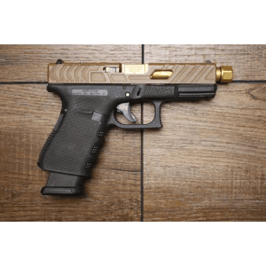 Glock 19 Gen3 9mm Police Trade-in Pistol with Optic Ready Slide and Zaffiri Precision Threaded Barrel