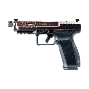 Canik METE Pro Full-Size 9mm Optic Ready Pistol with Fluted Threaded Barrel and Razorback Slide Finish