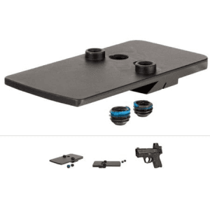 Trijicon Trijicon AC32091 RMRcc Matte Black Steel Fits S&W Shield/M2.0 Models (Except M&P Shield EZ Series) Dovetail Mount