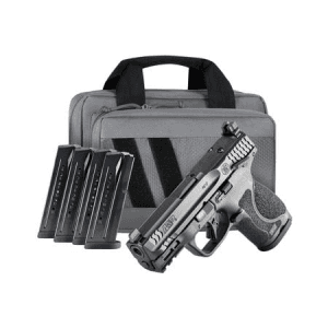 Smith & Wesson MP9 M2.0 Compact 9mm Optic Ready Pistol with Five Magazines and Savior Pistol Ca