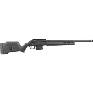 Ruger American Hunter 6.5 Creedmoor Rifle with Threaded Barrel, Picatinny Rail and Black Magpul Stock