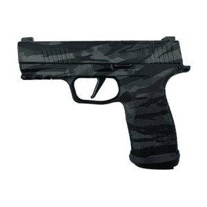 Sig Sauer P365-XMACRO TACOPS 9mm Optic Ready Pistol with Black Multi Camo Finish and Four Magazines
