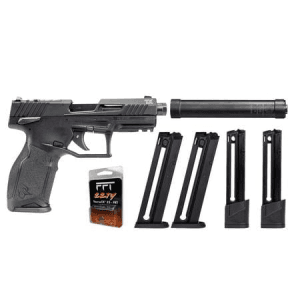 Taurus TX22 Gen 2 T.O.R.O. 22LR Optic Ready 5 Mag Bundle with Q El Camino Suppressor and Freedom Fingers FRT