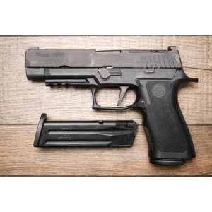 Sig Sauer P320 9mm Optic Ready Police Trade-In Pistol (Good Condition) with Night Sights