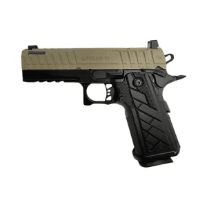 Live Free Apollo 11 V2 Compact 9mm Optic Ready Double Stack 1911 Pistol with FDE Cerakote
