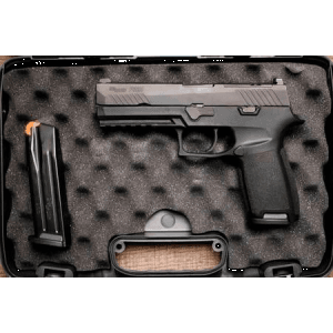 Sig Sauer P320 Full Size 9mm Optic Ready Police Trade-In Pistol with Night Sights (Very Good Condition)