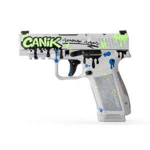 Canik METE MC9LS 9mm Signature Series Drip Optic Ready Pistol with Paint Splatter Finish