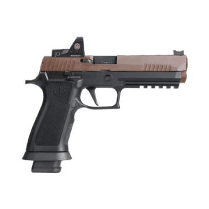 Sig Sauer P320 X-Five 9mm Two-Tone Coyote Pistol with ROMEO1 Reflex Sight