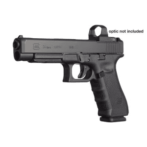 Glock 34 MOS 9mm 17 Round Pistol width Adjustable Rear Sight (Gen4)